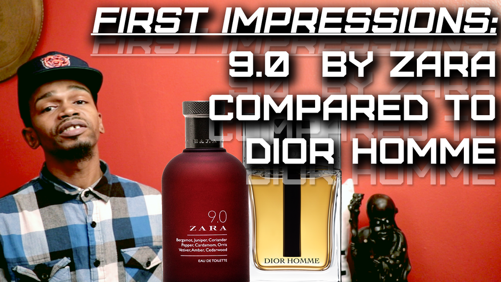 Zara 9.0 Men's Cologne First Impressions | Compared to Dior Homme