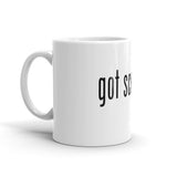 "Got Scents?" Ceramic Coffee Mug with Black Letters - Simply Put Scents