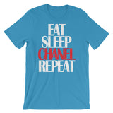 Eat Sleep Chanel Repeat T-Shirt - Simply Put Scents