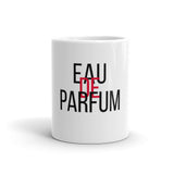 "Eau De Parfum" Ceramic Coffee Mug - Simply Put Scents
