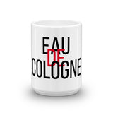 "Eau De Cologne" Ceramic Coffee Mug - Simply Put Scents