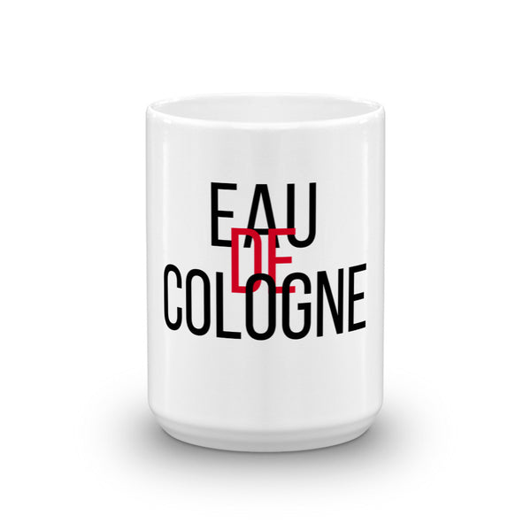 "Eau De Cologne" Ceramic Coffee Mug - Simply Put Scents