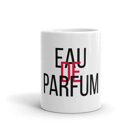 "Eau De Parfum" Ceramic Coffee Mug - Simply Put Scents