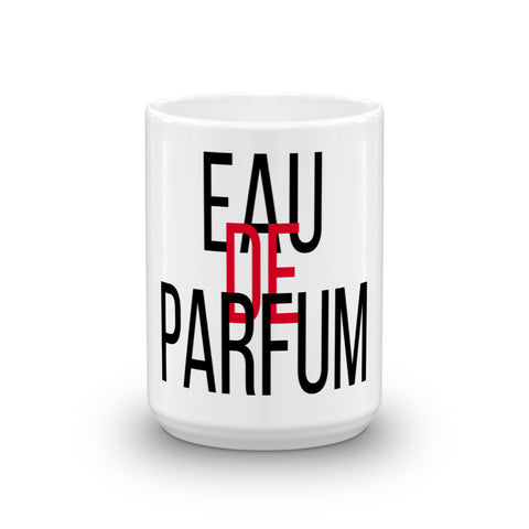 "Eau De Parfum" Ceramic Coffee Mug - Simply Put Scents