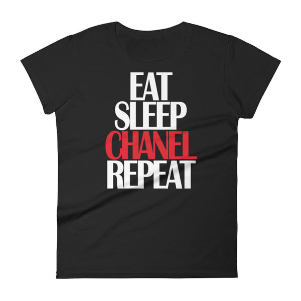 Eat Sleep Chanel Repeat Women's T-Shirt - Simply Put Scents