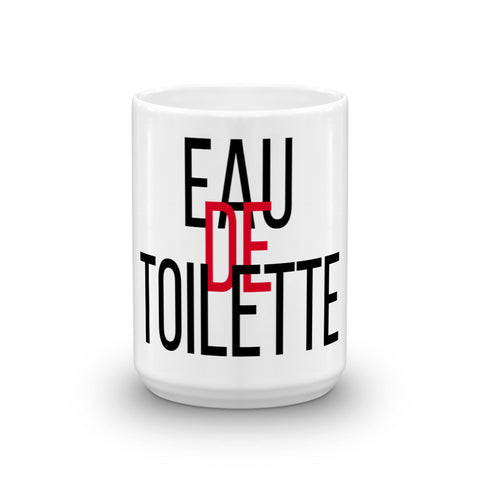 "Eau De Toilette" Ceramic Coffee Mug - Simply Put Scents