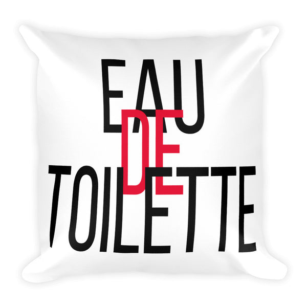 "Eau De Toilette" Soft Pillow - Simply Put Scents