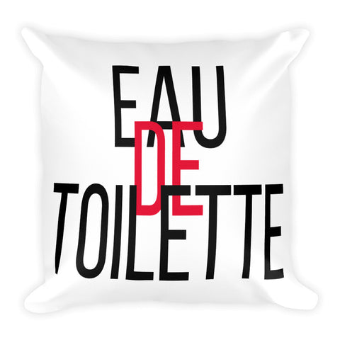 "Eau De Toilette" Soft Pillow - Simply Put Scents