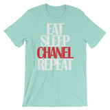 Eat Sleep Chanel Repeat T-Shirt - Simply Put Scents